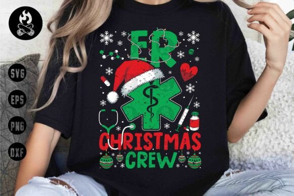 ER Christmas Crew SVG PNG