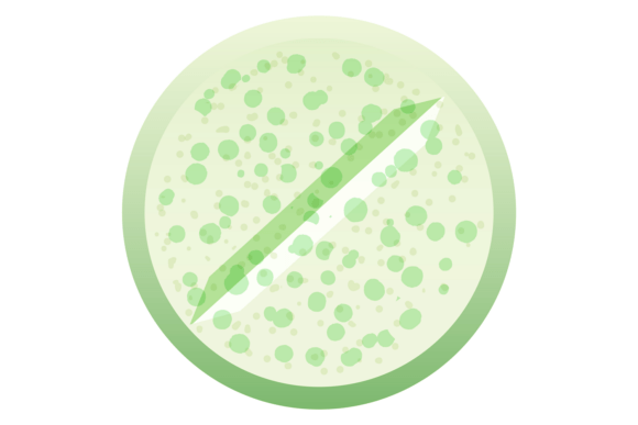 Green Tablet. Aspirin Mockup. Medical Tr