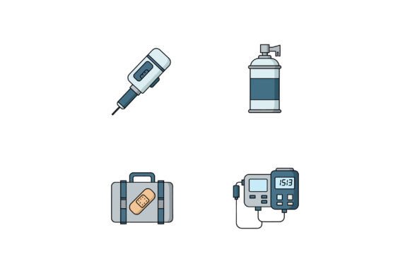 Medical Equipment Vector Set Including S