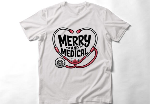 Merry and Medical T Shirt Design