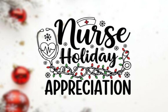 Nurse Holiday Appreciation Design Tee