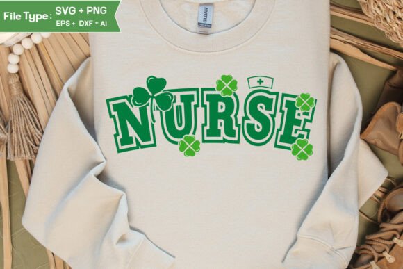 Nurse St. Patrick’s Day PNG