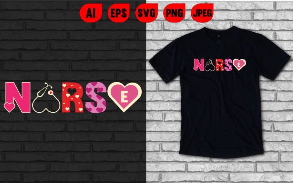Nurse Valentine’s Day T-Shirt